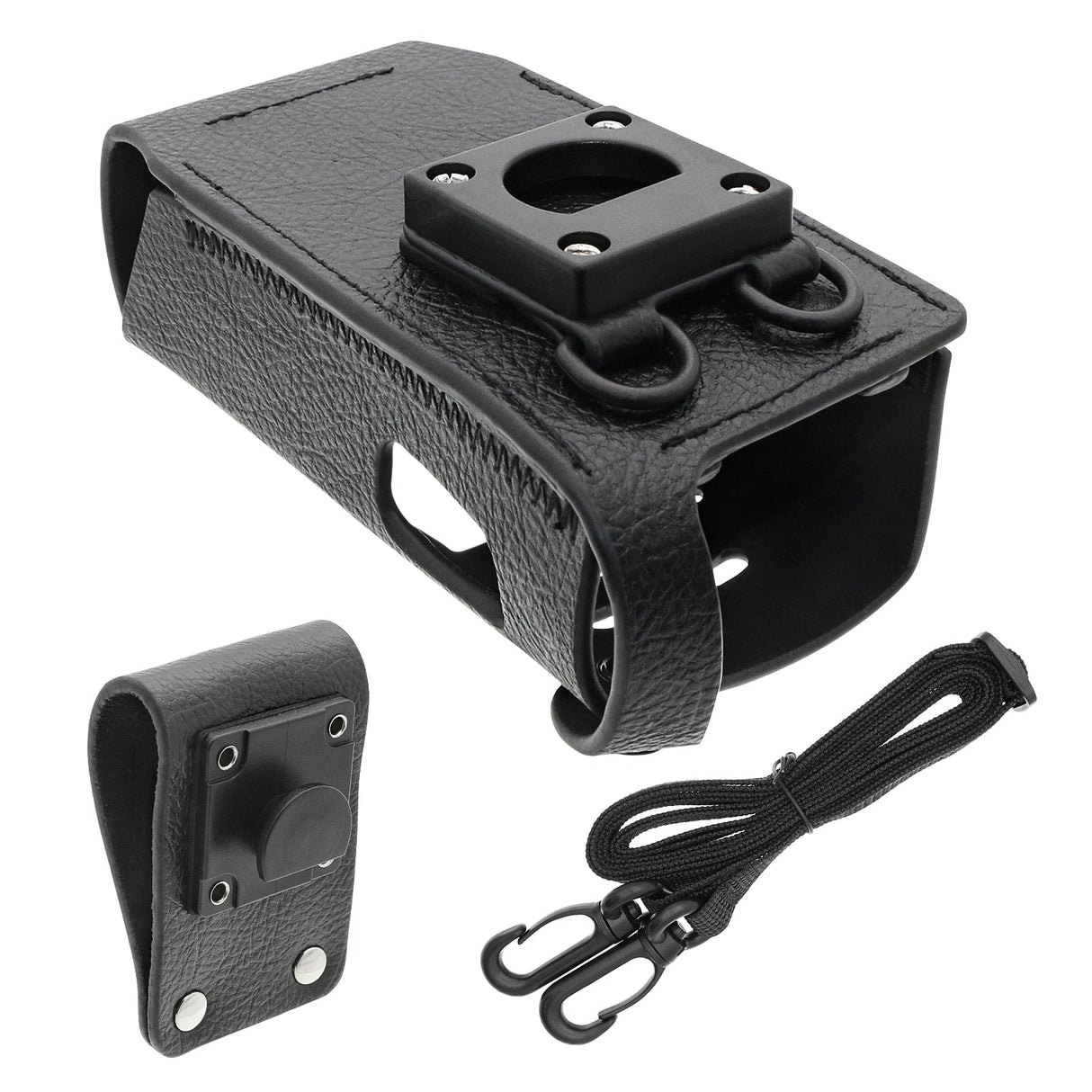 Hard Leather Carry Case, Fits Standard Horizon Hx400, Hx400is two-way radio Two-Way Radio Case Cameron Sino Technology Limited