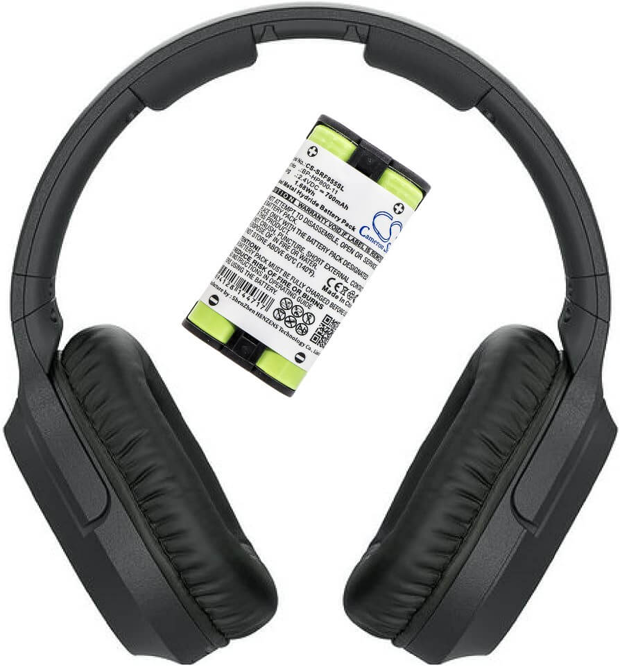 BP-HP800-11 Replacement Battery for Sony WH-RF400 2.4v, 700mah - 1.68wh Wireless Headset Cameron Sino Technology Limited