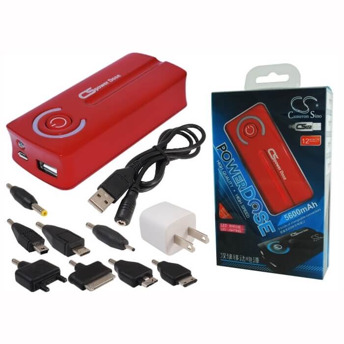 Hi Power Red Usb Power Bank 5v, 5600mah - Batteries for Electronics Cameron Sino Technology Limited (Suspended)