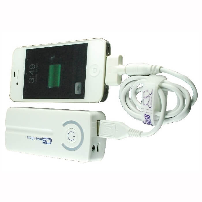 Hi Power White Usb Power Bank 5v, 5600mah - Batteries for Electronics Cameron Sino Technology Limited (Suspended)