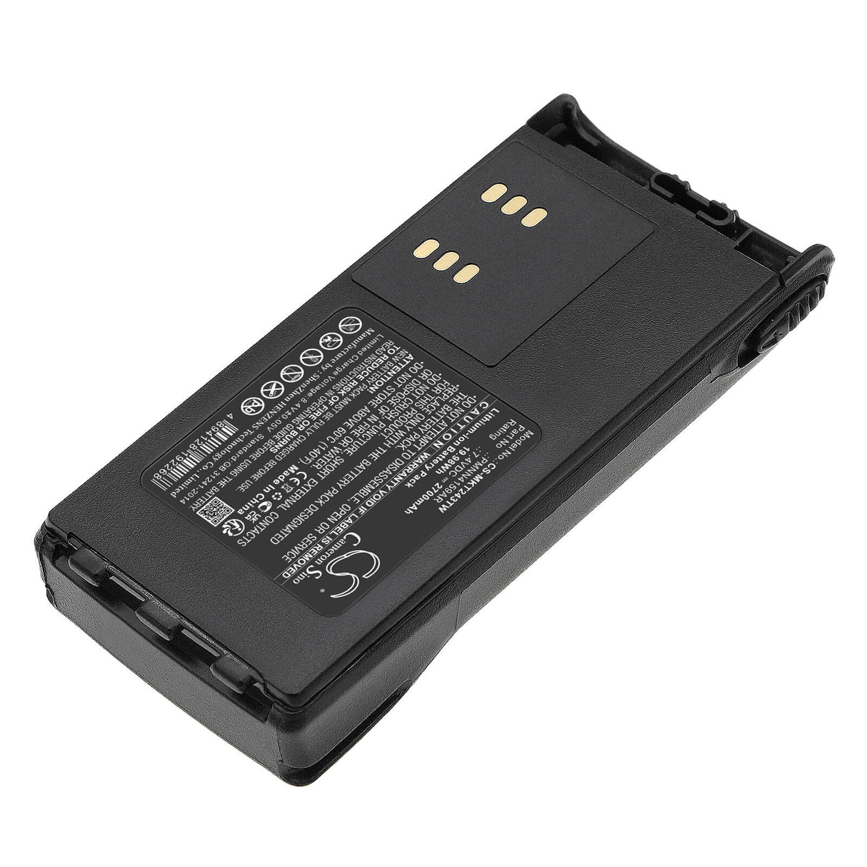 7.4V, Li-ion, 2700mAh, Two-Way Radio battery fits Motorola, Hmnn4151, Gp1280, Gp140, 19.98Wh Two-Way Radio Cameron Sino Technology Limited