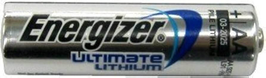 Energizer Aa Ultimate Lithium Battery L91 1.5v - Retail Card Pack Of 4 - Non Rechargeable Other Energizer