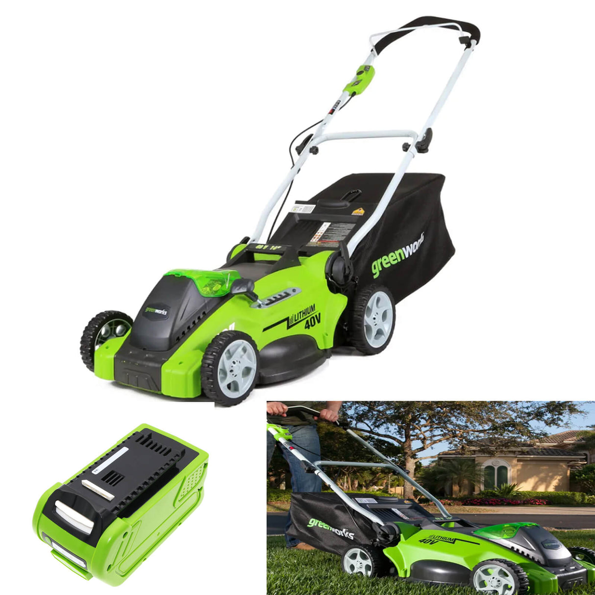 Lawn Mowers Battery For Greenworks, 20292, 20302, 20672 40v, 5000mah - 200.00wh Lawn Mowers Cameron Sino Technology Limited (Dangerous Goods)