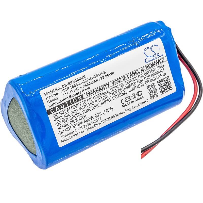 Li-ion 10.8v / 11.1v Battery Pack Replaces Style 3s1p, 2600mah - 28.86wh Vacuum Cameron Sino Technology Limited