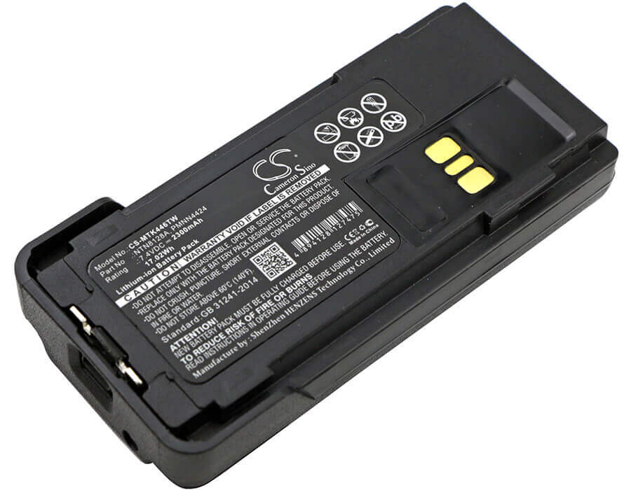 7.4V, Li-ion, 2300mAh, Two-Way Radio battery fits Motorola, Nntn8128a, Apx2000, Apx-2000, 17.02Wh Two-Way Radio Cameron Sino Technology Limited