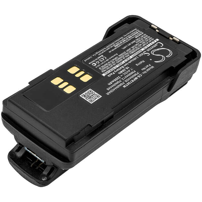 Batterie Li-ion pour modèles de radios bidirectionnelles Motorola Trbo, Xpr7550, Xpr7350 7.4v, 2200mah - 16.28wh Radio bidirectionnelle Cameron Sino Technology Limited