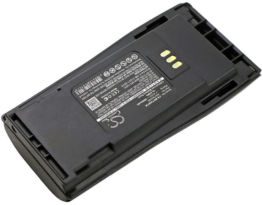 Two-Way Radio Li-ion Battery, For Motorola Cp150, Cp200, Cp250 7.2v, 2600mah - 18.72wh Two-Way Radio Cameron Sino Technology Limited