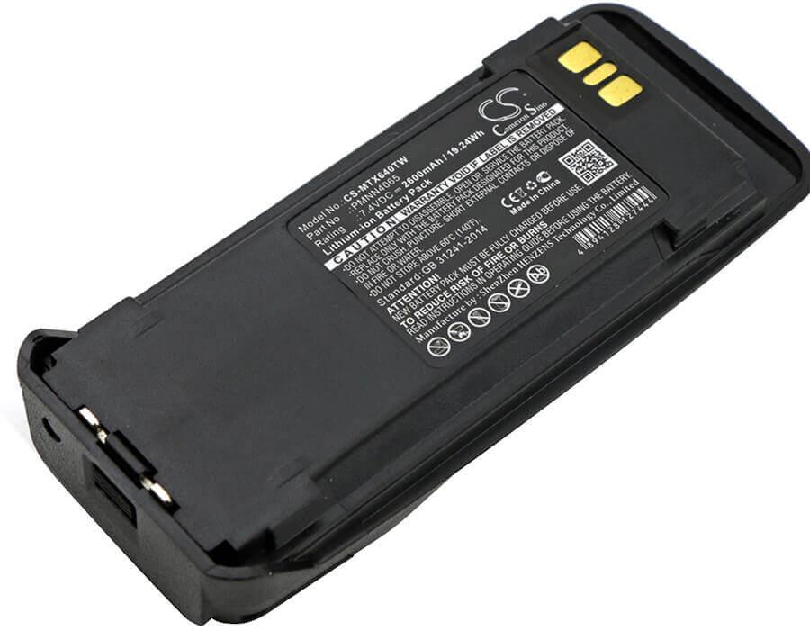 Cameron Sino CS-MTX640TW Battery for Motorola MotoTRBO & Vertex Radios – 2600mAh Two-Way Radio Cameron Sino Technology Limited