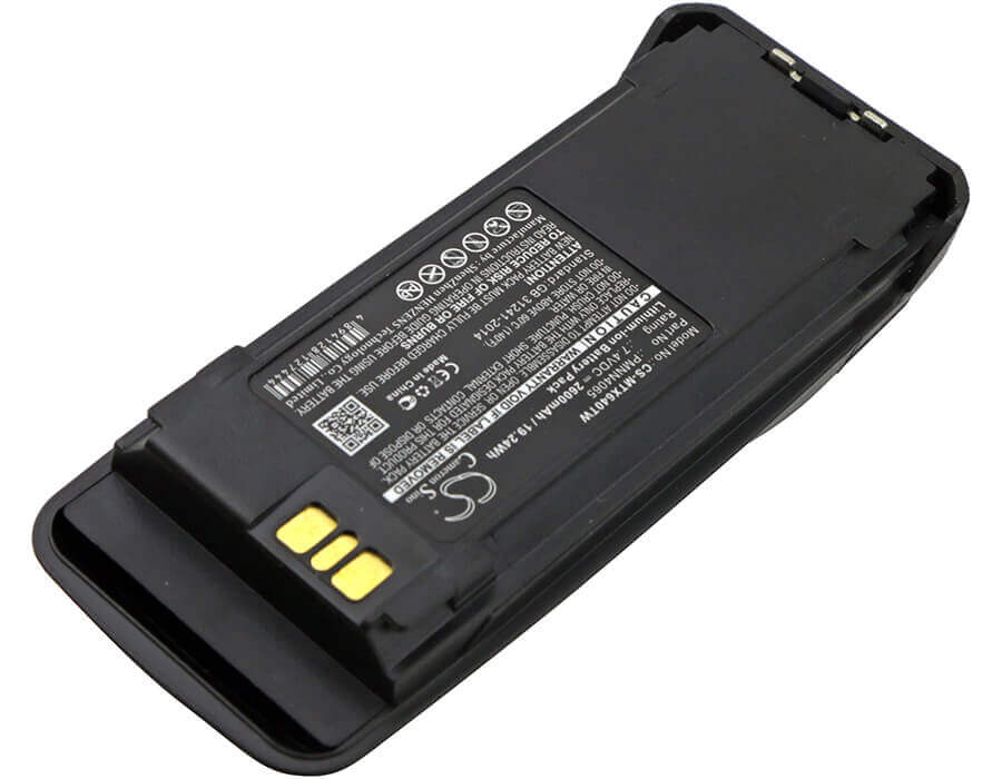 Cameron Sino CS-MTX640TW Battery for Motorola MotoTRBO & Vertex Radios – 2600mAh Two-Way Radio Cameron Sino Technology Limited