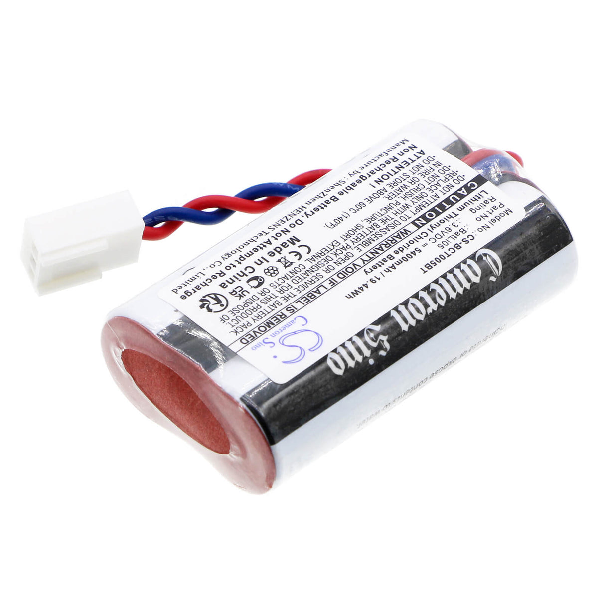 Li-SOCl2, Alarm Battery For Daitem, Balli05, Merlin Gerin, Dsf, Sit, Activ System 3.7v, 1600mah - 5.92wh Alarm System Cameron Sino Technology Limited