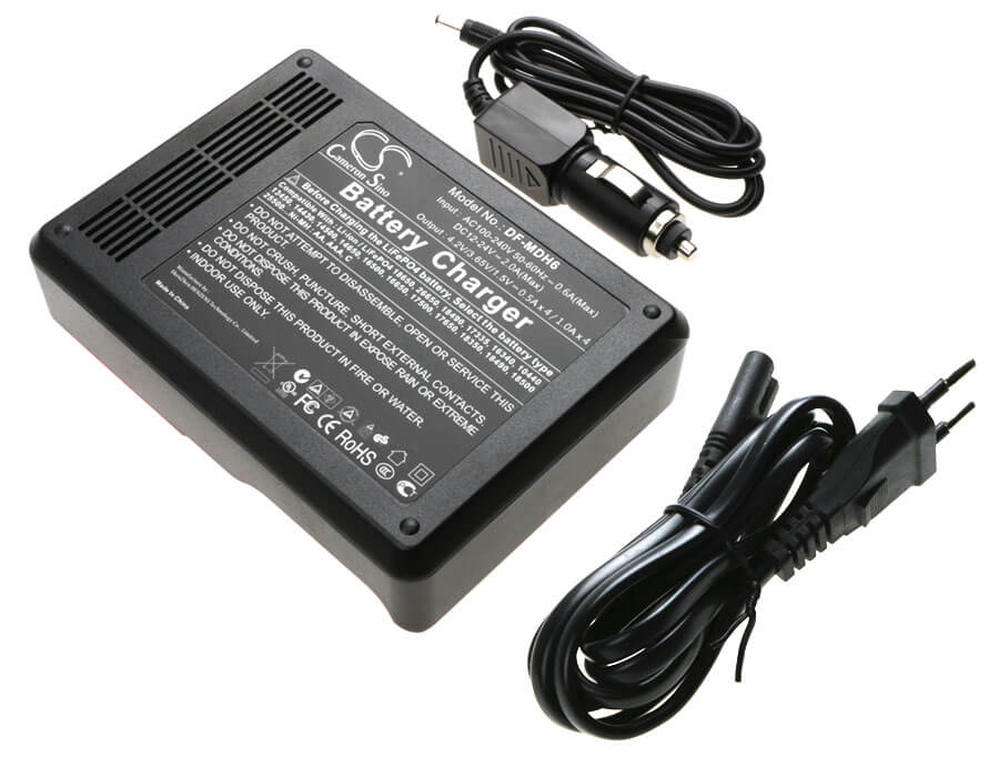 Mains Four Slot Charger For Aa, Aaa 18650 Charges Nimh & Lithium Ion Cells Euro Plug Battery Charger Cameron Sino Technology Limited