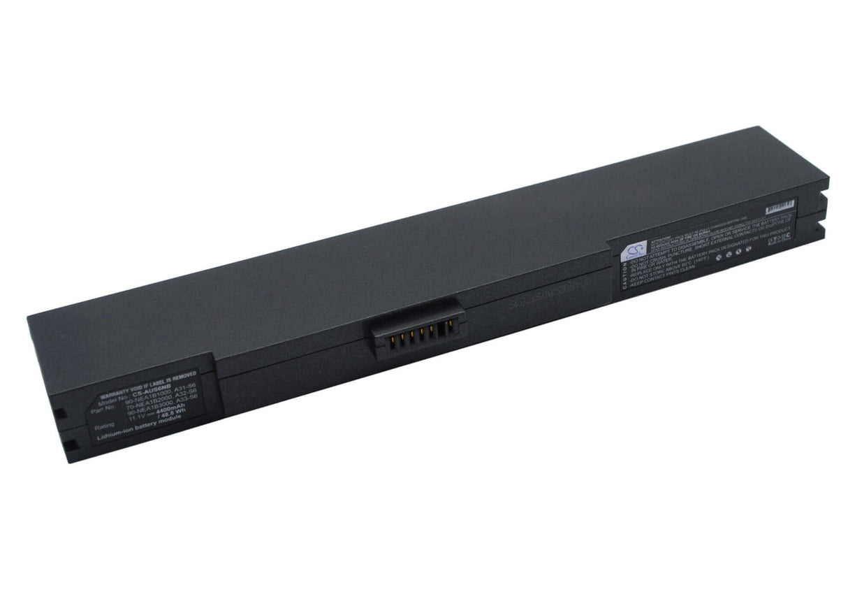 Metallic Grey Battery For Asus S6, S6f, S6f Leather Collection 11.1v, 4400mah - 48.84wh Notebook, Laptop Cameron Sino Technology Limited (Suspended)