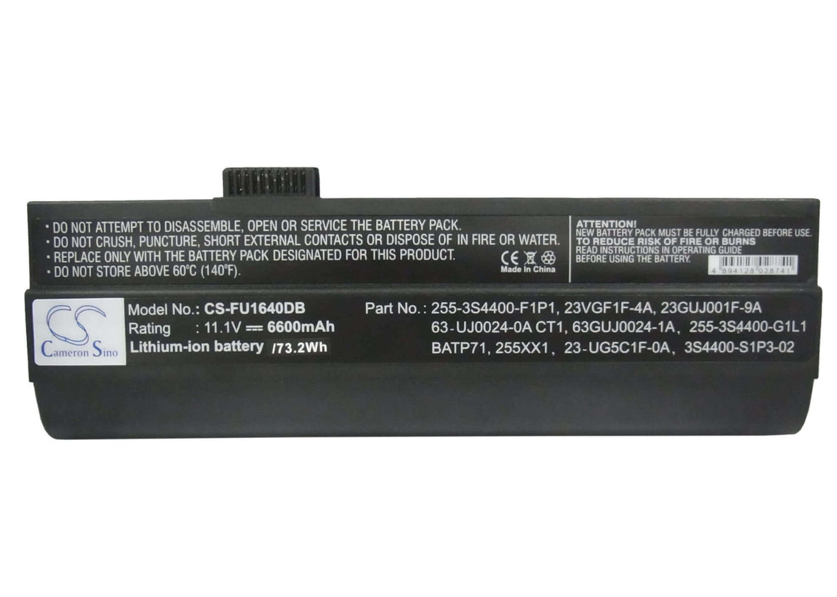 Metallic Grey Battery For Averatec 5500, 6100a, 6110 11.1v, 6600mah - 73.26wh Notebook, Laptop Cameron Sino Technology Limited