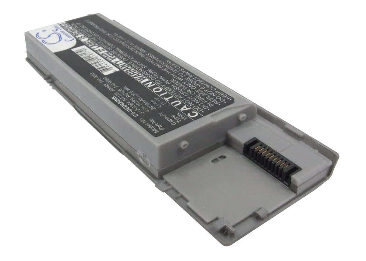 Metallic Grey Battery For Dell Latitude D620, Latitude D630, Precision M2300 11.1v, 2200mah - 24.42wh Batteries for Electronics Cameron Sino Technology Limited (Suspended)