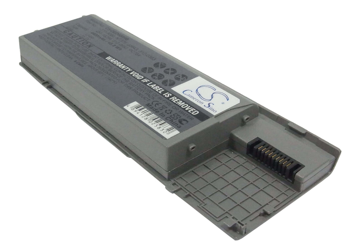 Metallic Grey Battery For Dell Latitude D620, Latitude D630, Precision M2300 11.1v, 4400mah - 48.84wh Notebook, Laptop Cameron Sino Technology Limited