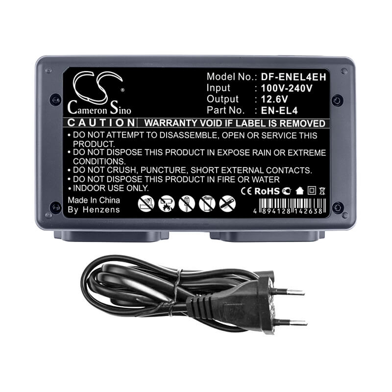 Chargeur d'appareil photo Nikon En-el4, En-el4a, En-el4e, Mh-21, Mh-22 Cameron Sino Technology Limited (Appareil photo)