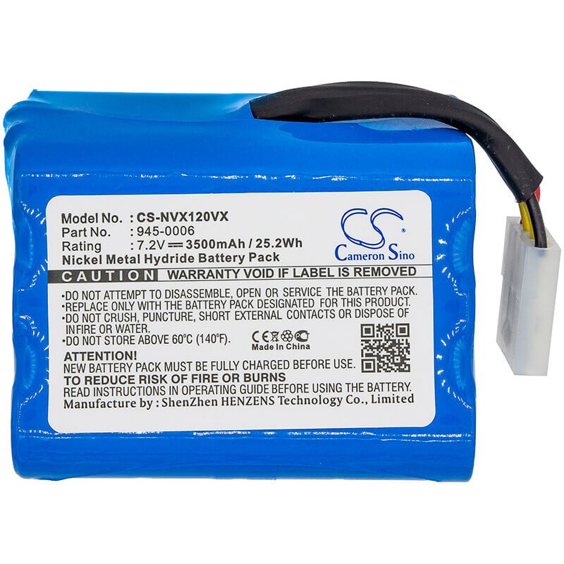 7.2V, Ni-MH, 3500mAh, Vacuum battery fits Vorwerk, Neato, 945-0080, All Floor, Signature 25, 25.20Wh Vacuum Cameron Sino Technology Limited