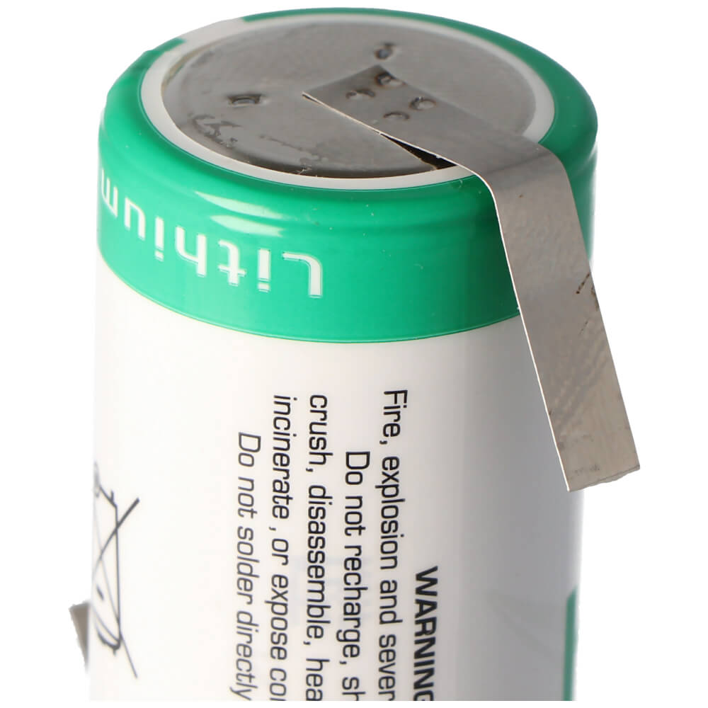 Opposite-tabbed Saft Lsh14 3.6v C-size Battery 5800mah Saft Batteries Saft Lithium Batteries