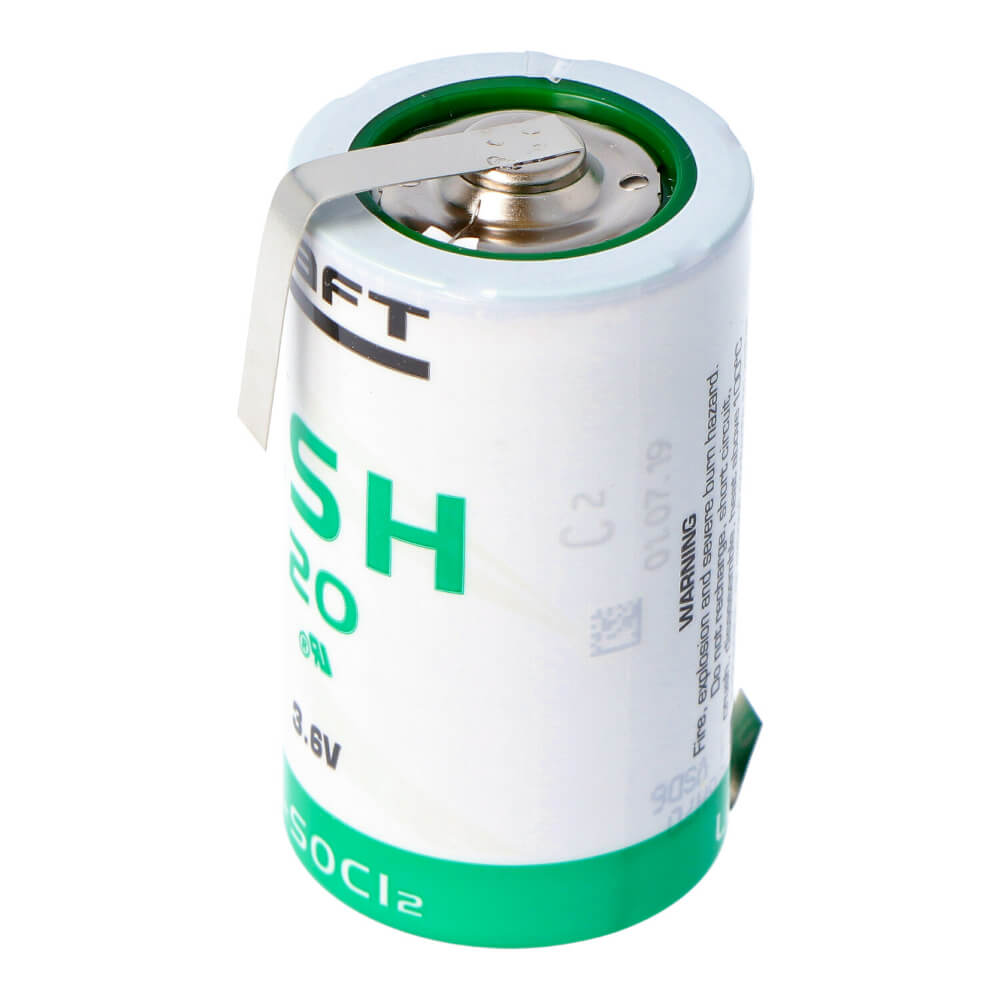 Opposite Tabs D-size 3.6v 13000mah Saft Lsh20 Battery Saft Batteries Saft Lithium Batteries