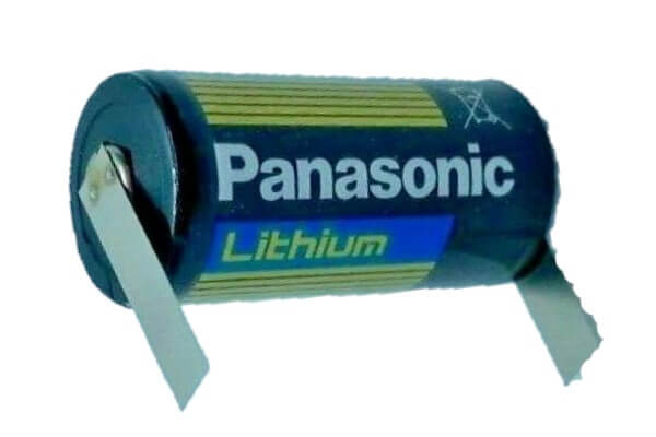 Batterie au lithium Panasonic 3v Cr123a 1400mah remplace Cr17345, Cr123a - Non rechargeable Autre Panasonic avec languettes