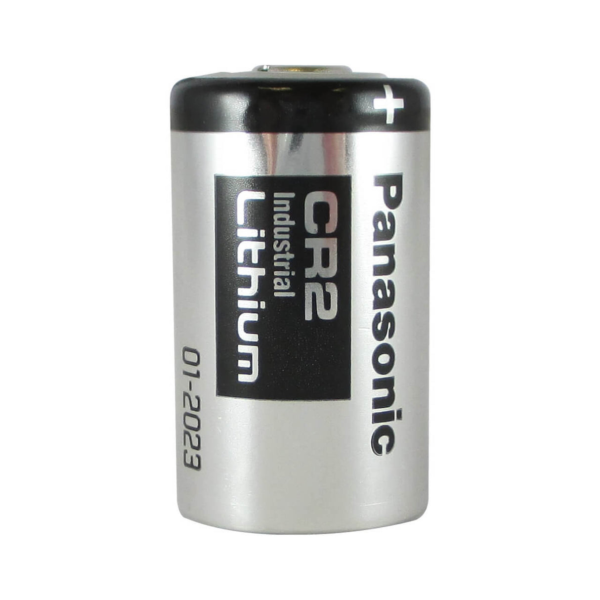 Batterie au lithium industrielle Panasonic 3v Cr2 - Non rechargeable Autre Panasonic avec broches PC - 2 broches sur la borne négative - 1 broche sur la borne positive