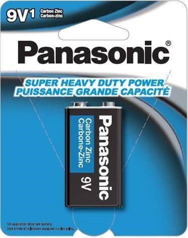 Panasonic 9 Volt Super Heavy Duty Retail Packed Battery - Non Rechargeable Other CB Range
