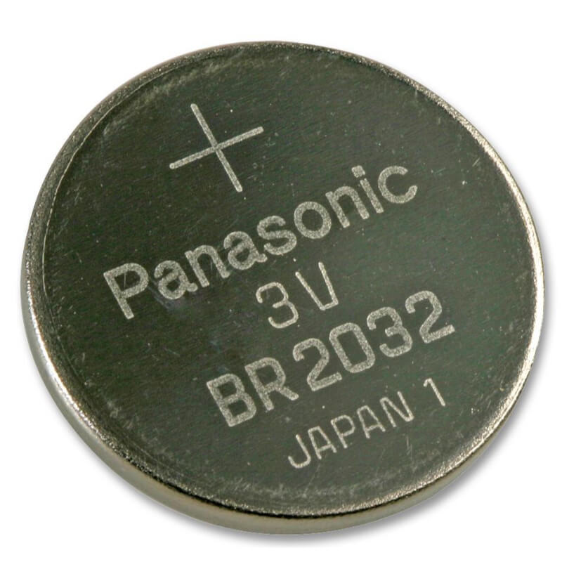 Panasonic Br2032, Br-2032 3 Volt 200mah Lithium Battery Coin Cell Batteries Panasonic