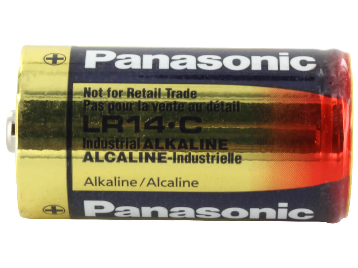 Panasonic C Industrial Alkaline Batteries Model Lr14xwa - Non Rechargeable Other CB Range
