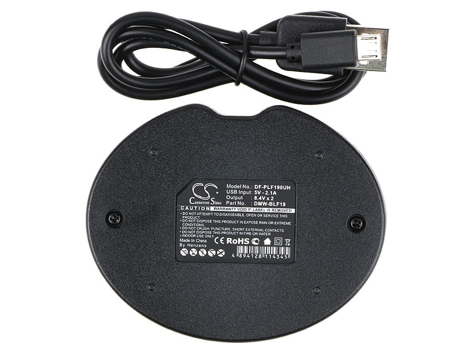 Chargeur d'appareil photo Panasonic Dmw-blf19, Dmw-blf19e, Dmw-blf19pp Chargeur d'appareil photo Cameron Sino Technology Limited (Appareil photo)