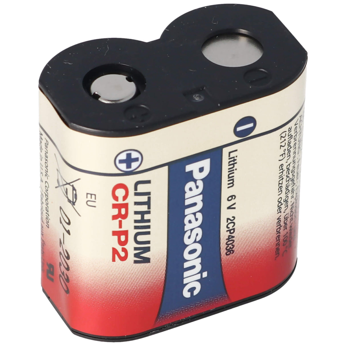Panasonic Lithium Cr-p2 6v, 1400 Mah Autres Piles Panasonic