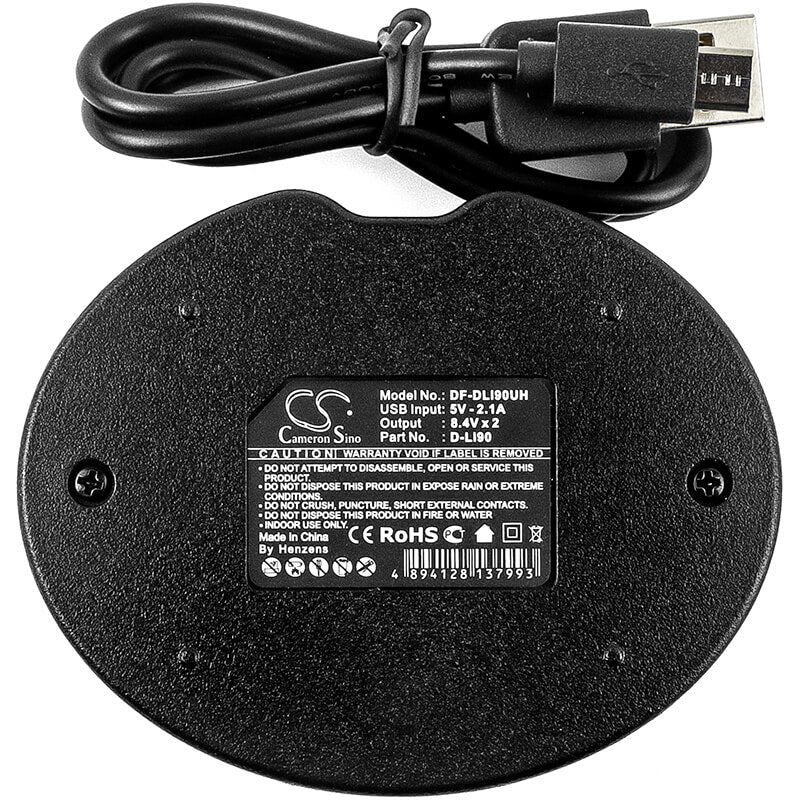 Pentax D-bc90, D-li90 Camera Charger Camera Charger Cameron Sino Technology Limited (Camera)