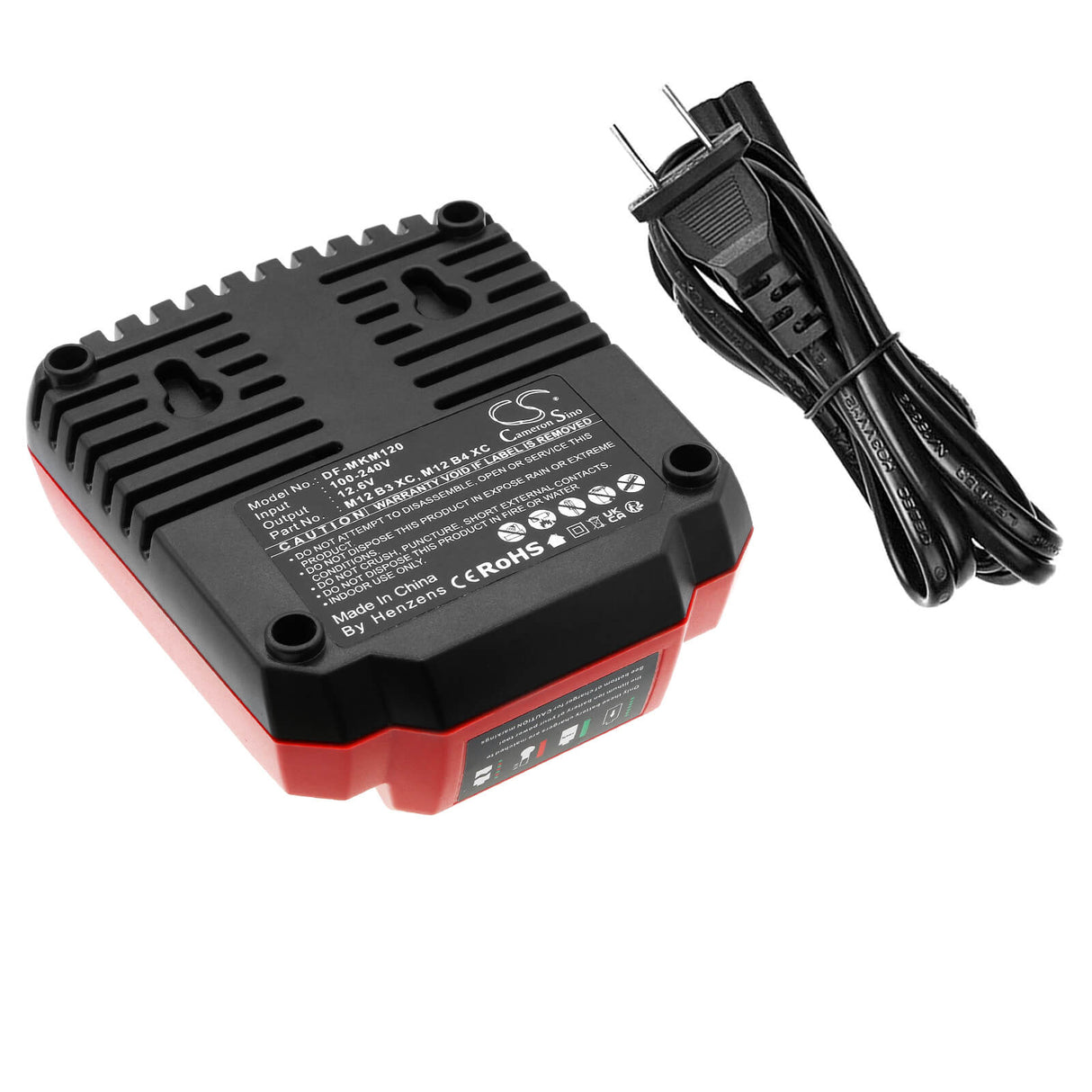 Chargeur d'outils électriques compatible avec Milwaukee Li-ion 12v C12 Fm, C12 Hz, C12 Hz-0, Chargeur d'outils électriques Cameron Sino Technology Limited (Outils électriques)