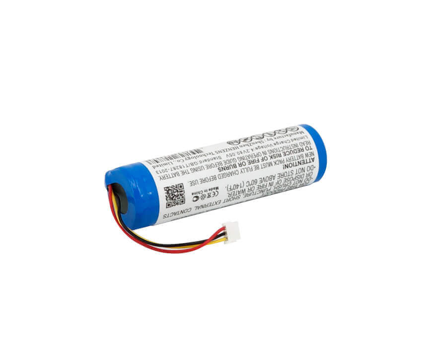 Project / Clearance Battery - 18650 Cell, With Lead And Plug 3.7v, 2600mah - 9.62wh Barcode Scanner Cameron Sino Technology Limited