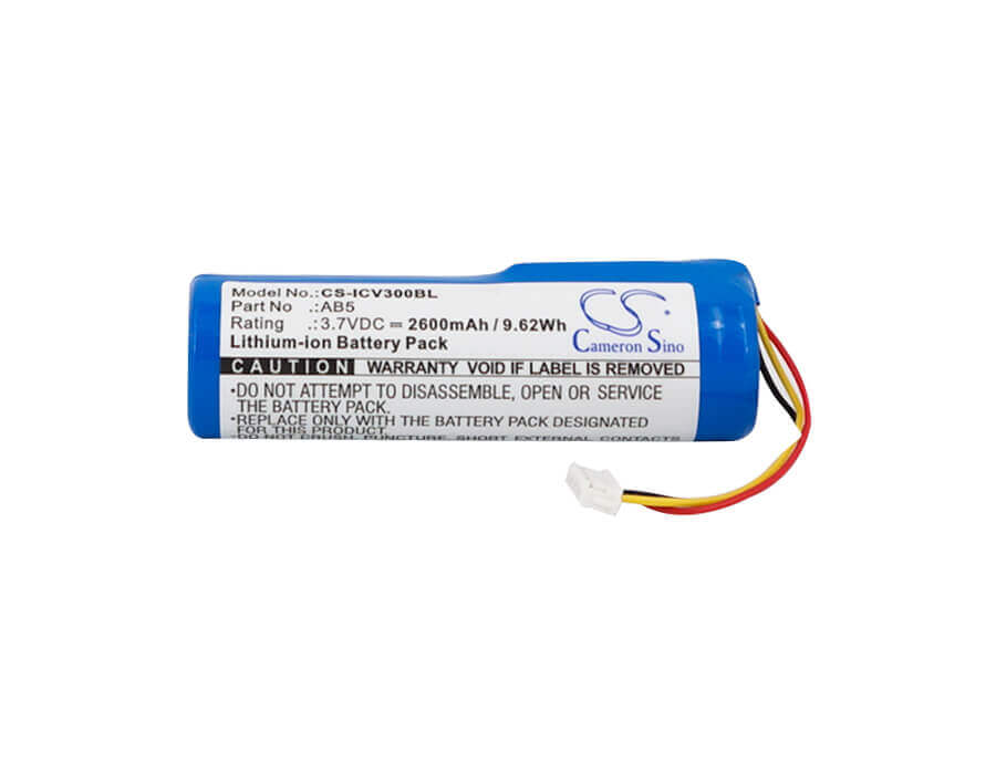Project / Clearance Battery - 18650 Cell, With Lead And Plug 3.7v, 2600mah - 9.62wh Barcode Scanner Cameron Sino Technology Limited