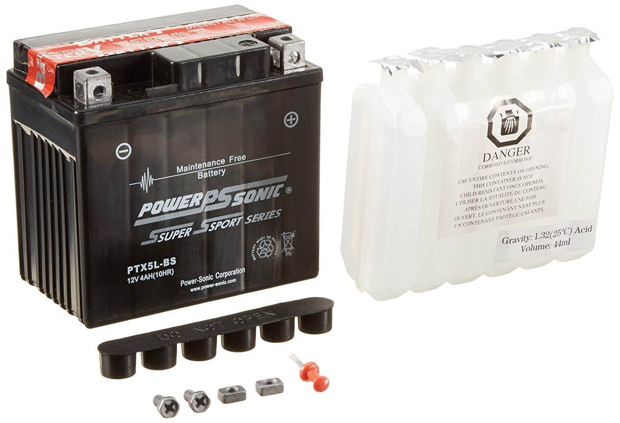 Ptx5l-bs 12v 60 Cca Powersonic Agm Motorcycle Battery Other Batteries Cameron Sino Technology Limited (Suspended)