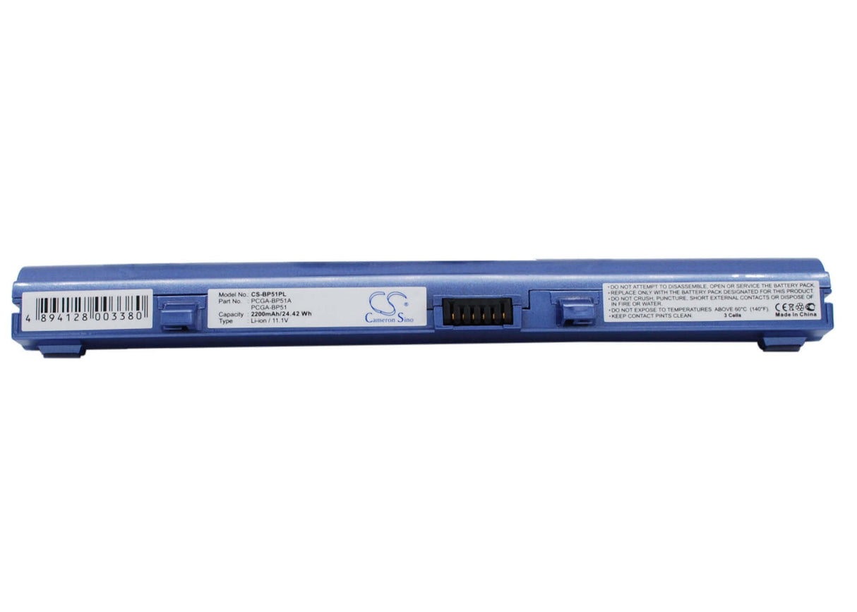 Purple Battery For Sony Vaio Pcg-c1mt, Vaio Pcg-n505, Vaio Pcg-c1vpk 11.1v, 2000mah - 22.20wh Notebook, Laptop Cameron Sino Technology Limited (Suspended)