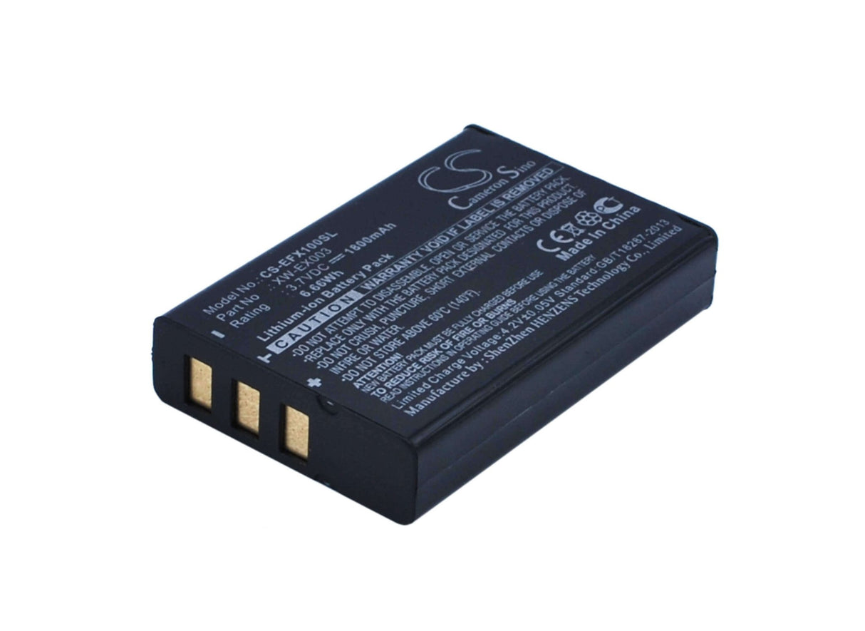 Batterie de remplacement pour équipement Exfo Axs-100, Axs-110 Otdr, Fva-600 3.7v, 1800mah - 6.66wh Équipement, Enquête, Test Cameron Sino Technology Limited