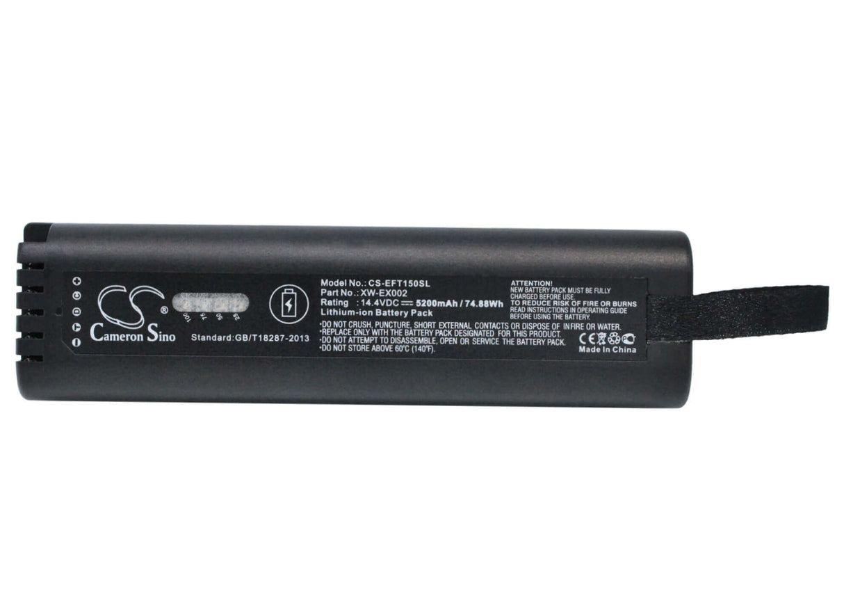 14.4V, Li-ion, 5200mAh, Equipment battery fits Exfo, L08d185a, FTB-150, Ftb-200, 74.88Wh Equipment, Survey, Test Cameron Sino Technology Limited