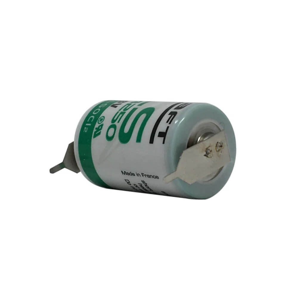 Saft Ls14250 1/2 Aa Pc Pins Dual Single Pin Terminal Battery Saft Batteries Saft Lithium Batteries