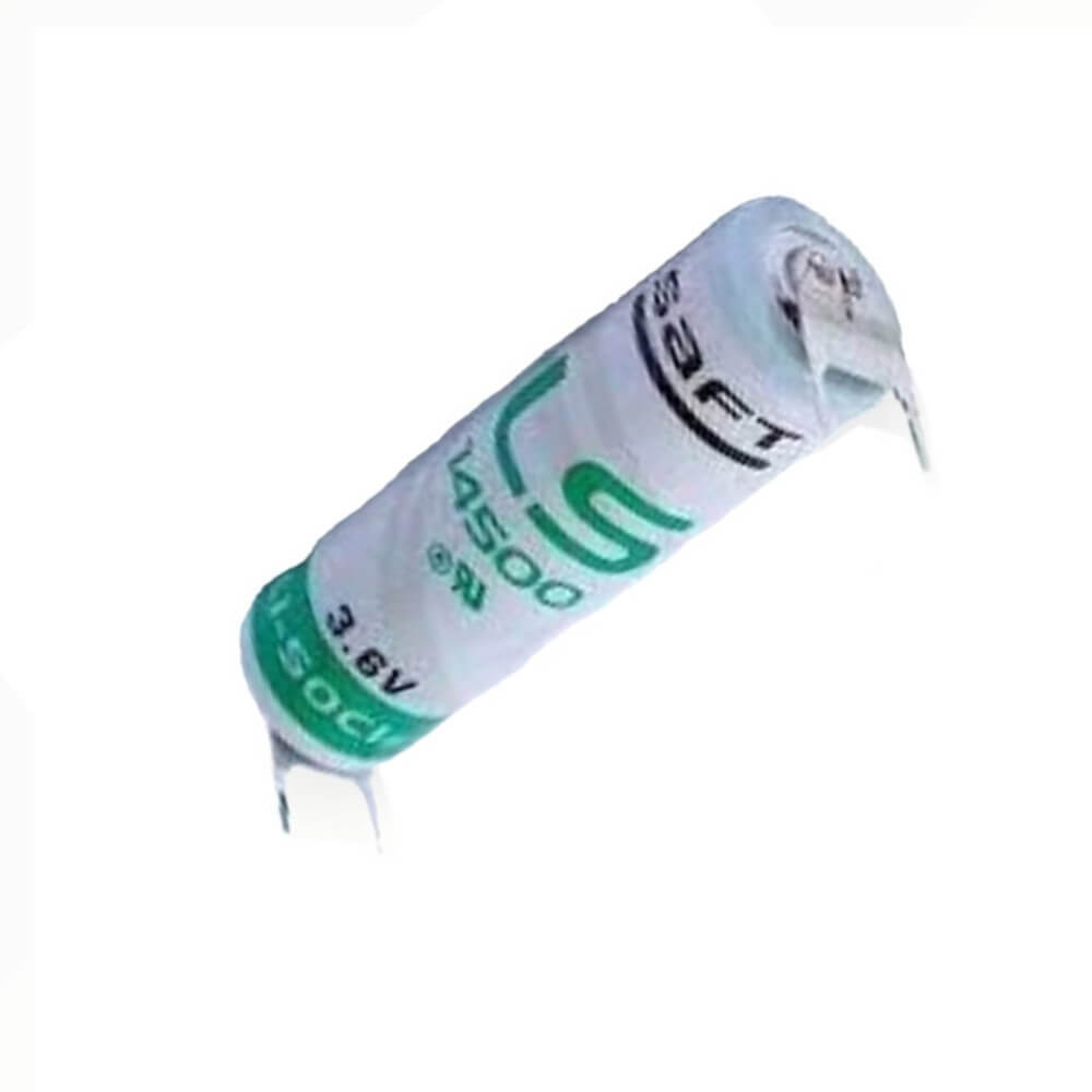 Saft Ls14500 Aa Lithium Battery 3.6v 2600mah With Dual Positive Pins & Dual Negative Pin Saft Batteries Saft Lithium Batteries
