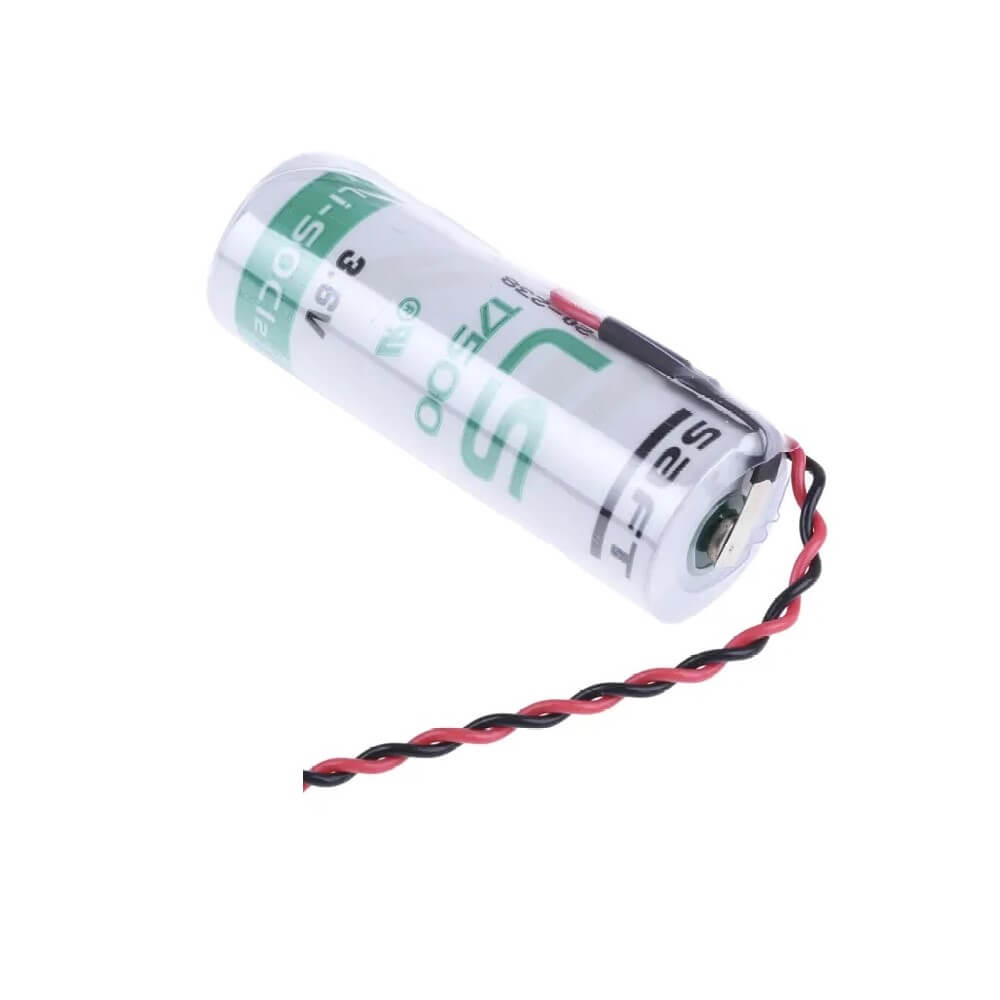Saft Ls14500 With 3 Inch Flyleads, Aa Lithium Battery 3.6v 2600mah Saft Batteries Saft Lithium Batteries