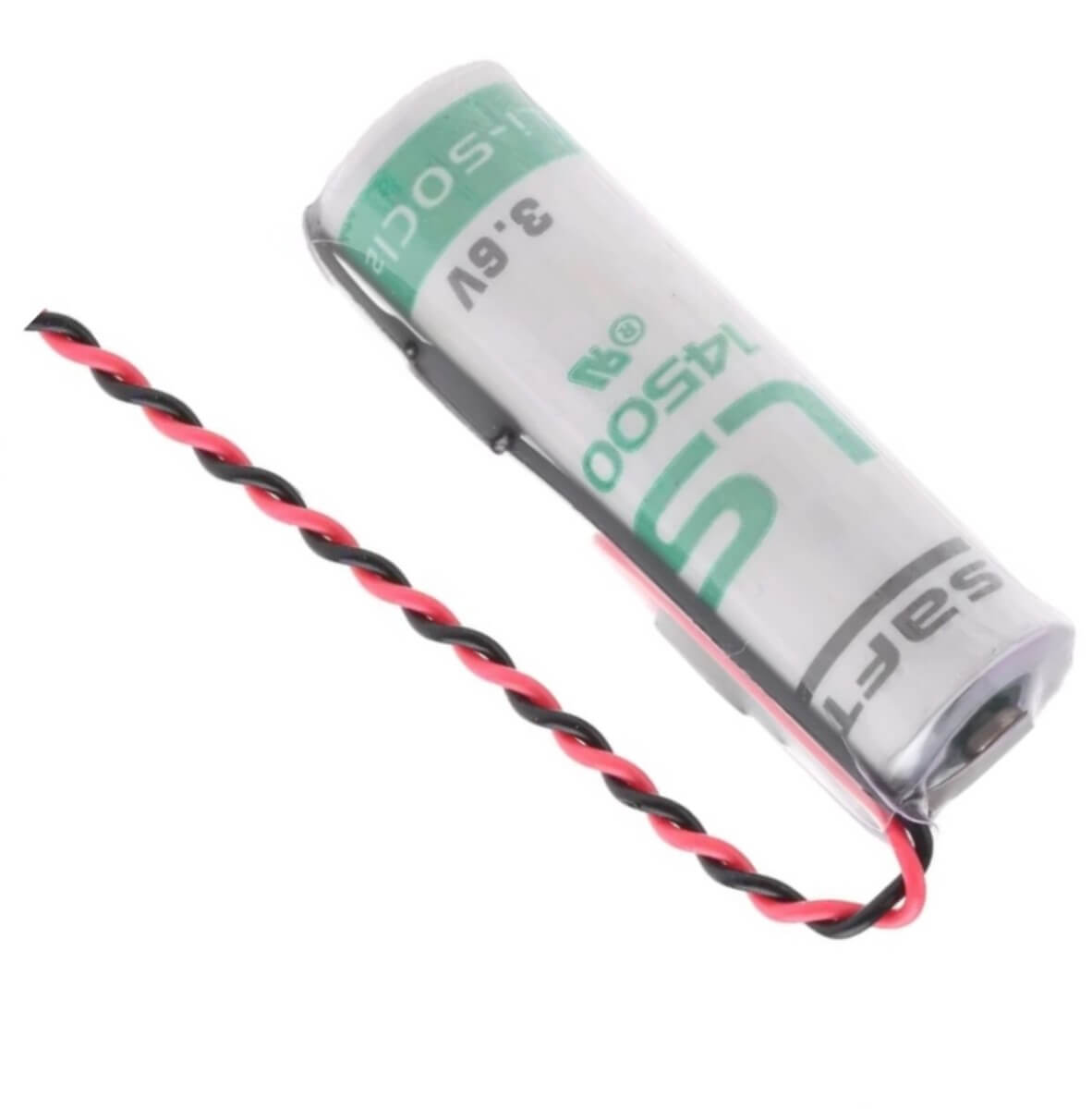 Saft Ls14500 With 6 Inch Fly Leads, Aa 3.6v 2600mah Saft Batteries Saft Lithium Batteries