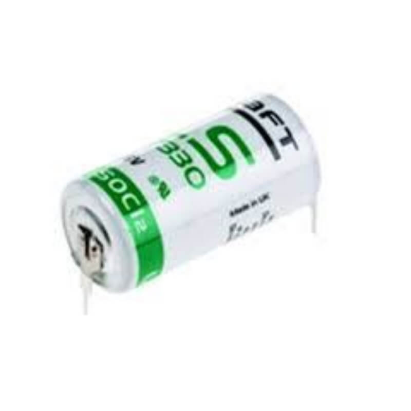 Saft Ls17330, 2/3 A 3.6v 2100mah Battery With Single Pc Pins Saft Batteries Saft Lithium Batteries