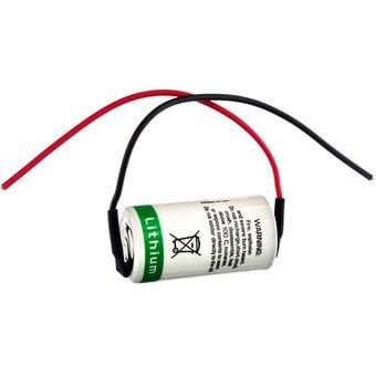 Batterie au lithium Saft Ls17330 3,6v 2/3 A taille 3,6v - Batteries Saft non rechargeables Batteries au lithium Saft avec fils volants de 3 pouces