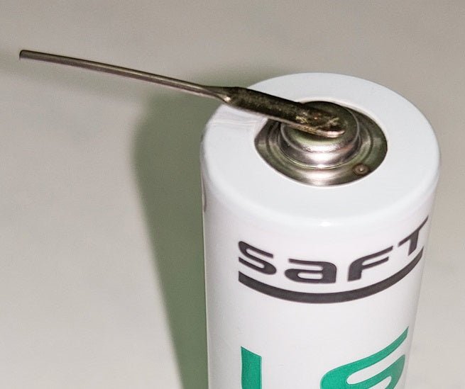 Batterie au lithium Saft Ls17330 3,6v 2/3 A taille 3,6v - Batteries Saft non rechargeables Batteries au lithium Saft avec broches PC simples (comme axial)