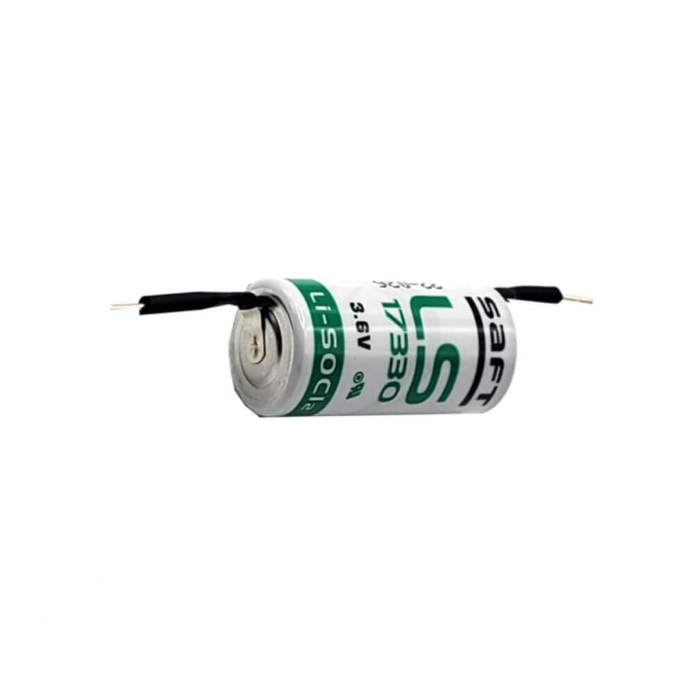 Saft Ls17330 Extra-long Axial Style Pc Pin 2/3a 3.6v 2100mah Battery Saft Batteries Saft Lithium Batteries