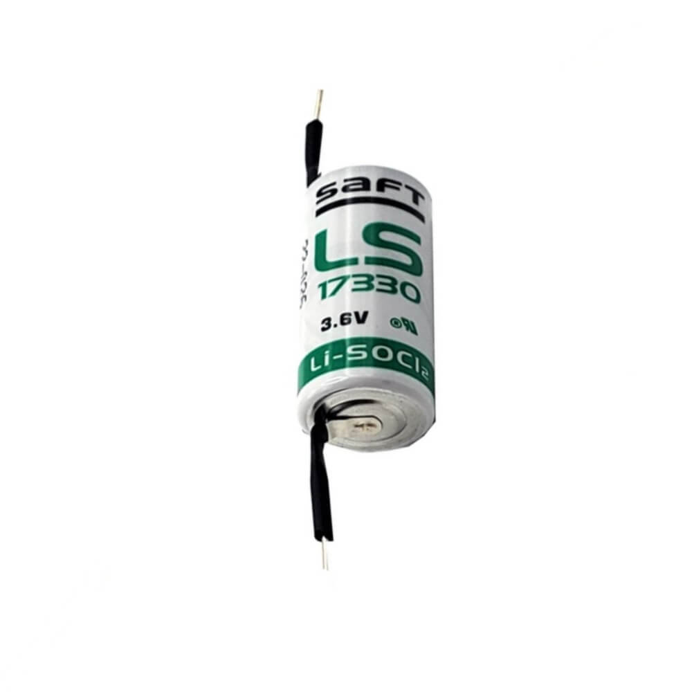 Saft Ls17330 Extra-long Axial Style Pc Pin 2/3a 3.6v 2100mah Battery Saft Batteries Saft Lithium Batteries