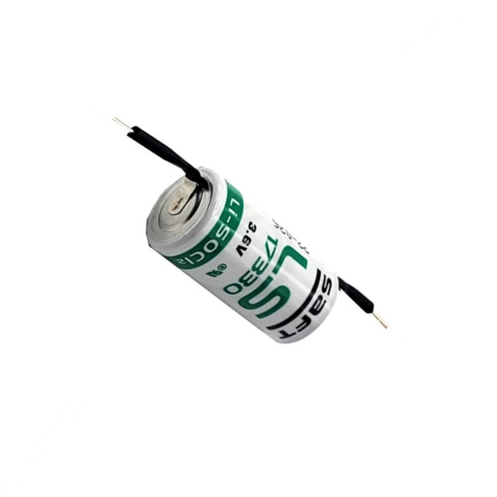 Saft Ls17330 Extra-long Axial Style Pc Pin 2/3a 3.6v 2100mah Battery Saft Batteries Saft Lithium Batteries