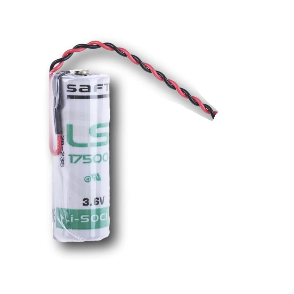 Batterie Saft Ls17500 A-taille 3.6v 3600mah avec fils volants de 3" Batteries Saft Batteries lithium Saft