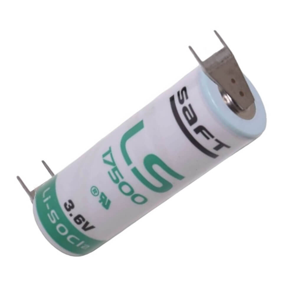 Saft Ls17500 A-size 3.6v 3600mah Battery With Quad Pc Pins Saft Batteries Saft Lithium Batteries